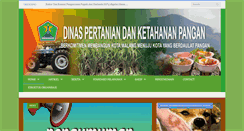 Desktop Screenshot of pertanian.malangkota.go.id